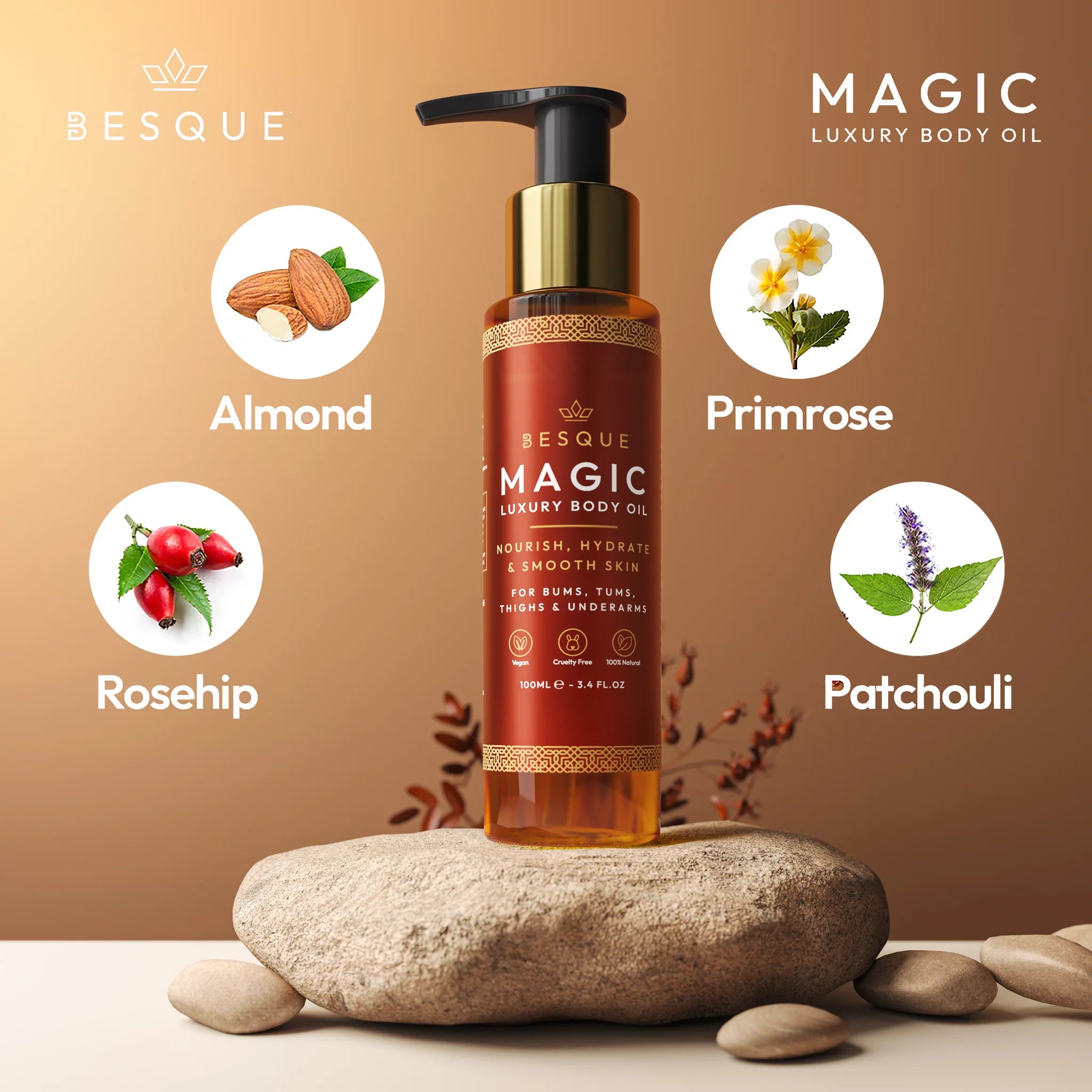 Besque® Magic Body Oil - 100 ml